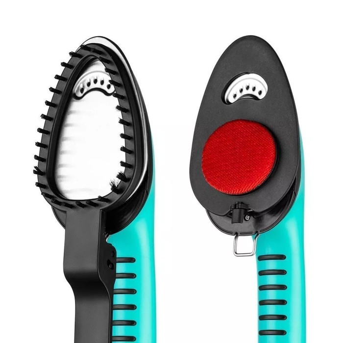 Отпариватель Kitfort КТ-9123-3, напольный, 1980 Вт, 2200 мл, 45 г/мин, чёрно-бирюзовый