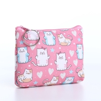 Кошелёк монетница на молнии, цвет МИКС Кошелёк монетница на молнии, цвет МИКС