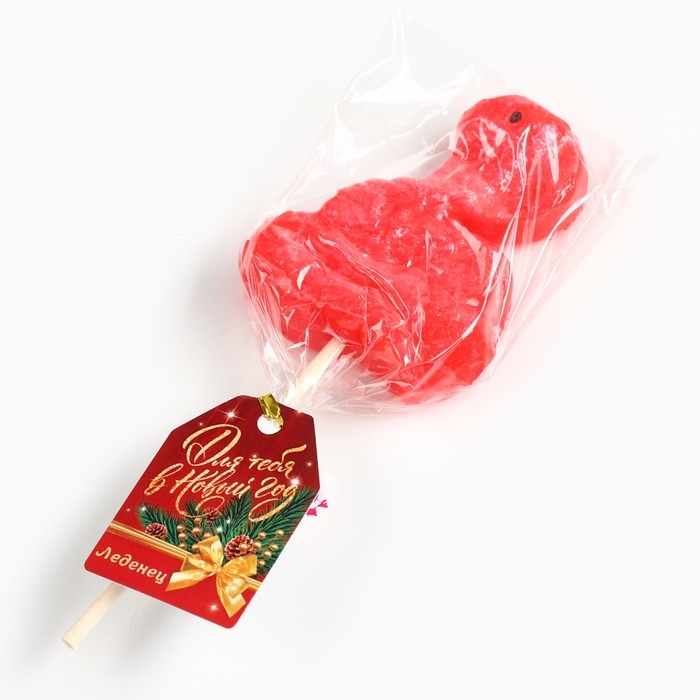 Леденец на палочке, в форме змеи «Для тебя в новый год», 35 г Леденец на палочке, в форме змеи «Для тебя в новый год», 35 г