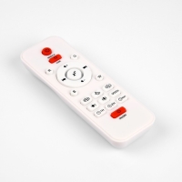 Световой прибор &laquo;Яйцо динозавра&raquo; 10 см, динамик, съёмная полусфера, свечение RGB, пульт ДУ, USB, белый