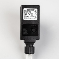 Светодиодная фигура &laquo;Дед Мороз&raquo; 30 &times; 80 &times; 40 см, акрил, 40 LED, 8 режимов, 24 В, свечение белое