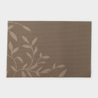 Салфетка сервировочная на стол Доляна, &laquo;Росток&raquo;, 45&times;30 см, цвет бежевый