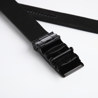 Ремень мужской &laquo;Великан&raquo;, ширина 4 см, автомат, пряжка металл, цвет чёрный