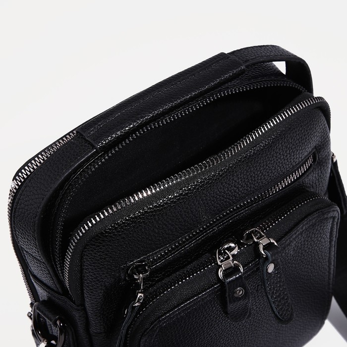 Сумка мужская Goran Tomp, цвет чёрный Сумка мужская Goran Tomp, цвет чёрный