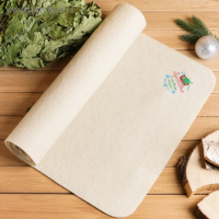 Банный лежак  "Здоровья в Новом Году" 150&times;50 см