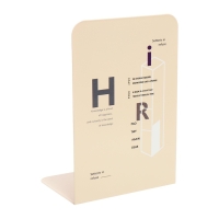 Подставки для книг "Геометрия", 2 штуки, коричневые Подставки для книг "Геометрия", 2 штуки, коричневые