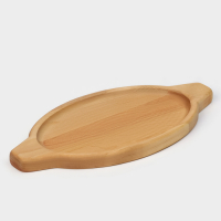 Блюдо для подачи Adelica &laquo;Хачапури по-аджарски&raquo;, 30&times;15&times;1,7 см, массив берёзы