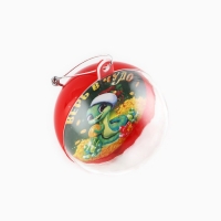 Новогодний шар ёлочный &laquo;Верь в чудо&raquo;, на Новый год, d = 6 см