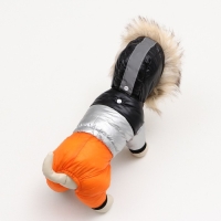 Комбинезон "Пушок", размер 18 (ДС 40 см, ОГ 50 см, ОШ 38 см), коралловый Комбинезон "Пушок", размер 18 (ДС 40 см, ОГ 50 см, ОШ 38 см), коралловый