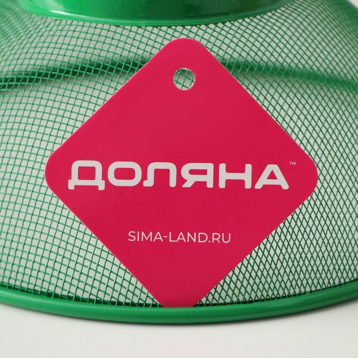 Крышка - сетка Доляна &laquo;2 в 1&raquo;, d=21 см, цвет МИКС