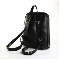 Рюкзак городской на молнии, цвет чёрный Рюкзак городской на молнии, цвет чёрный