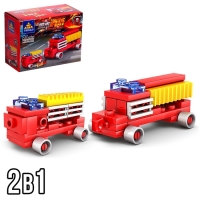 Конструктор пожарные «Техника», 16 видов, МИКС Конструктор пожарные «Техника», 16 видов, МИКС