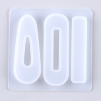 Форма силиконовая универсальная &laquo;Заколка&raquo; 3 вида заколки