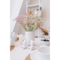 Набор для специй Доляна &laquo;Стильный мишка&raquo;, 2 предмета: солонка 30 мл, перечница 30 мл, цвет белый