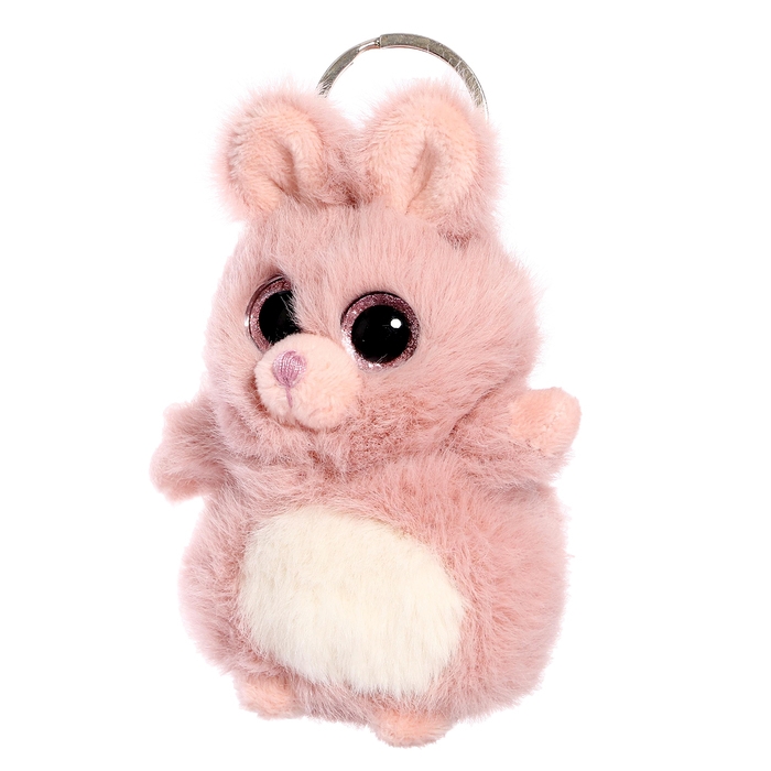 Мягкая игрушка &laquo;Зайка&raquo;, цвет розовый, 13 см