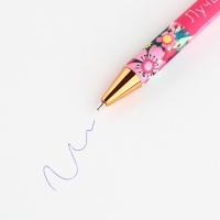 Ручка пластиковая автоматическая «Любимому воспитателю» шариковая 7.0 мм, синяя паста Ручка пластиковая автоматическая «Любимому воспитателю» шариковая 7.0 мм, синяя паста