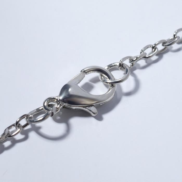 Колье «Мармеладный мишка» компания, цветное в серебре, 50 см Колье «Мармеладный мишка» компания, цветное в серебре, 50 см