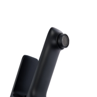 Смеситель для раковины Accoona A90126F, однорычажный, излив 131 мм, черный Смеситель для раковины Accoona A90126F, однорычажный, излив 131 мм, черный