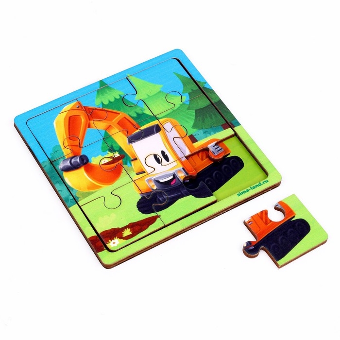 Пазл &laquo;Экскаватор&raquo;