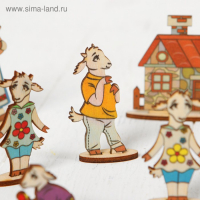 Кукольный театр сказки на столе &laquo;Семеро козлят&raquo;