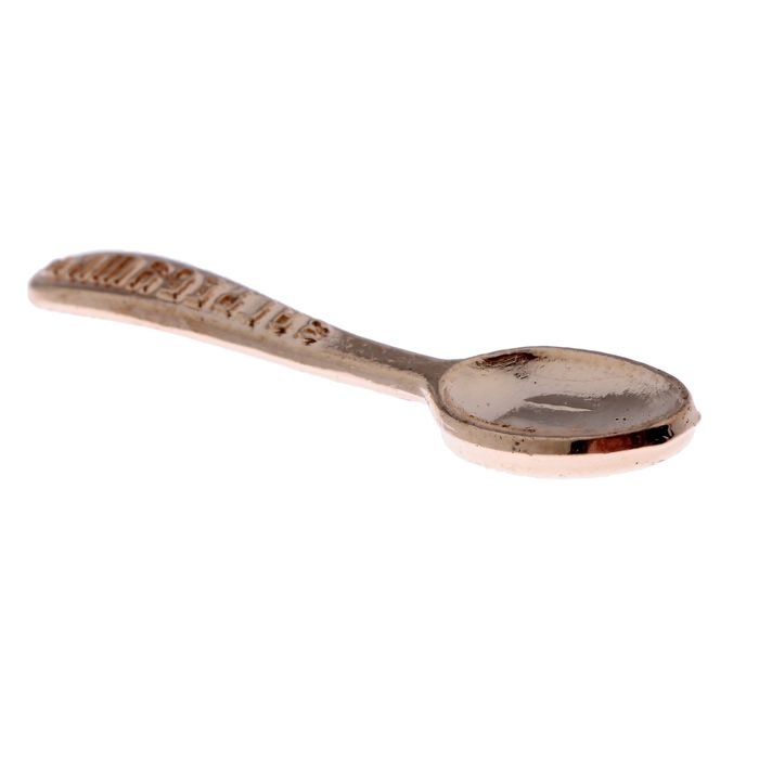 Кошельковый талисман: сувенир фигурка в кошелек &laquo;Кошельковый талисман: ложка загребушка&raquo;, 2,5 х 0,6 см.