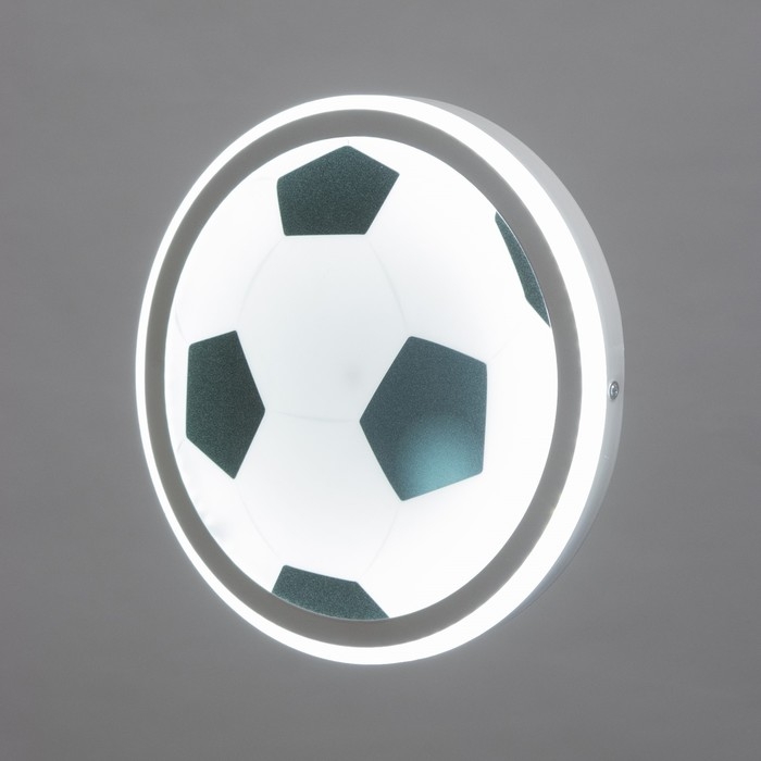 Бра Бра "Мяч футбольный" LED 36Вт белый d.30 см