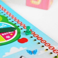 Обучающая доска-календарь &laquo;Лесные животные&raquo;, 27 х 20 см, ребусы