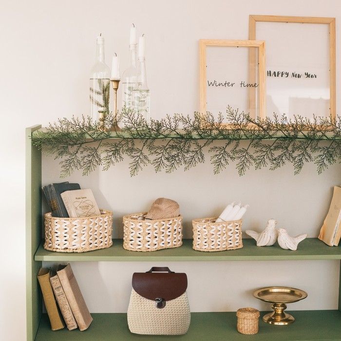 Хлопковый шнур 3 мм 220м/240&plusmn;5 гр Градиент "Лето" (печенье/белый)