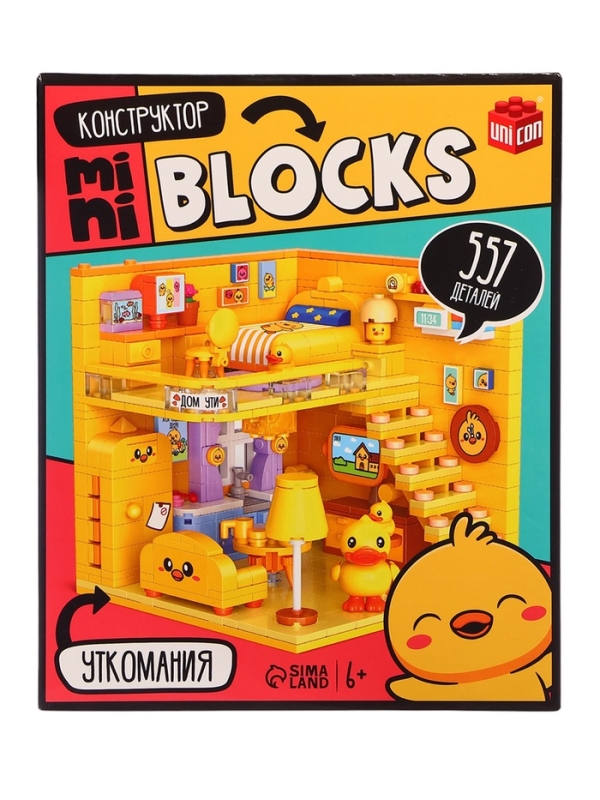 Конструктор "Mini Blocks. Уткомания"