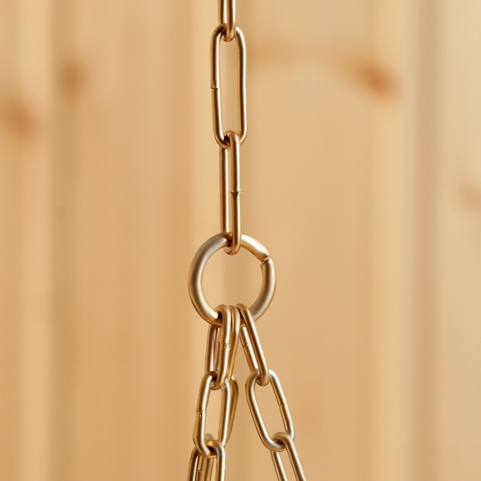 Чаша для трав и гималайской соли, подвесная с дозатором d=12см, V=0,4л