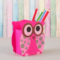 Карандашница &laquo;Совушки&raquo;, МИКС