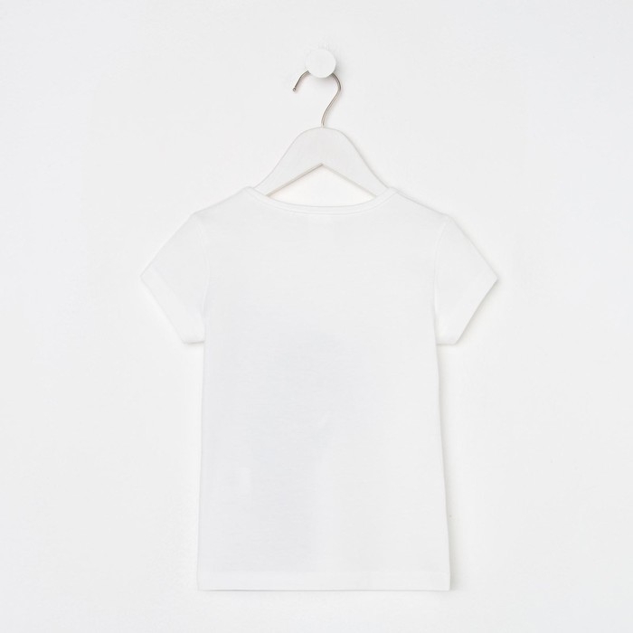 Футболка детская "I Love you", Мой маленький пони, рост 110-116, белый