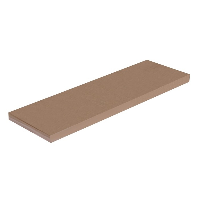 Комплект направляющих для поворотных дверей ТУНДРА L=600 мм., H=35 мм.