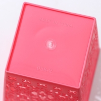 Подставка для столовых приборов &laquo;Арабеска&raquo;, пластик, 9&times;9&times;12 см, МИКС