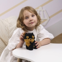 Мягкая игрушка &laquo;Собака&raquo;, цвет чёрный