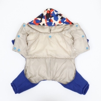 Комбинезон "Go-Иди" с утяжкой, размер 10 (ДС 25, ОГ 34, ОШ 24 см), синий/камуфляж Комбинезон "Go-Иди" с утяжкой, размер 10 (ДС 25, ОГ 34, ОШ 24 см), синий/камуфляж