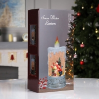 Светодиодная фигура «Свеча с Дедом Морозом» 13.8 × 30 × 8.4 см, пластик, батарейки ААх3 (не в комплекте), USB, свечение тёплое белое Светодиодная фигура «Свеча с Дедом Морозом» 13.8 × 30 × 8.4 см, пластик, батарейки ААх3 (не в комплекте), USB, свечение тёплое белое