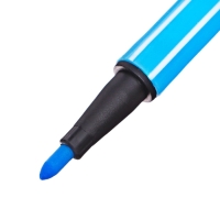 Фломастеры 24 цветов, в тубусе, Полоски, розовая Обезьяна