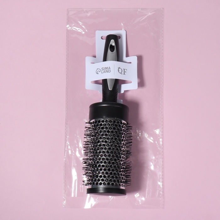 Брашинг, d = 5,5/7 &times; 24 см, цвет чёрный/серый