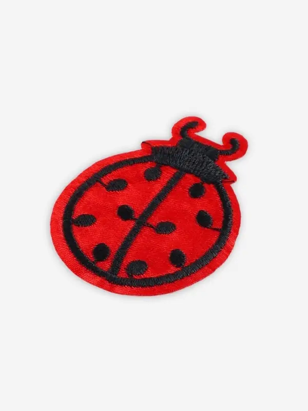 Термоаппликация &laquo;Божья коровка&raquo;, 5.7&times;3.5 см, красная