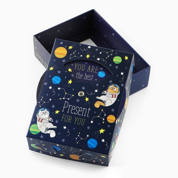 Коробка складная &laquo;Космос &raquo;, 16 х 12 х 5 см