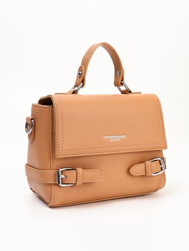 Сумка женская, 22*11*17, отд на молнии, длин ремень, хаки