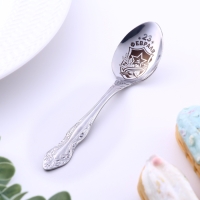 Ложка чайная с гравировкой &laquo;23 Февраля&raquo;, h=14 см