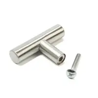 Ручка-кнопка CAPPIO PK332 LIGHT, d=12 мм, цвет сатиновый никель