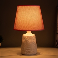 Настольная лампа "Миранда" Е14 40Вт розовый 20х20х34см Настольная лампа "Миранда" Е14 40Вт розовый 20х20х34см