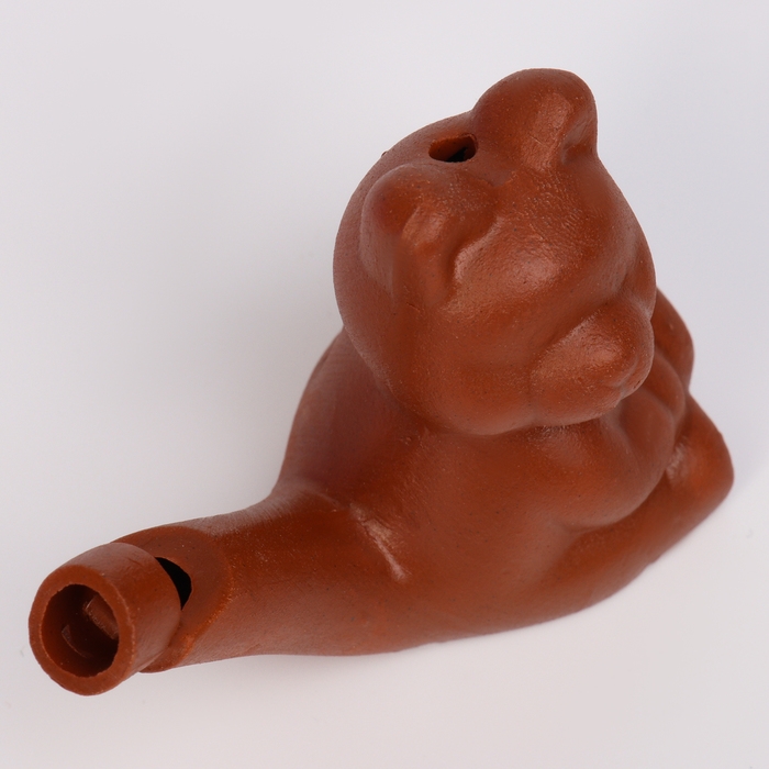 Свистулька керамическая «Мишка» для росписи 3,5 × 6,5 × 5,5см Свистулька керамическая «Мишка» для росписи 3,5 × 6,5 × 5,5см
