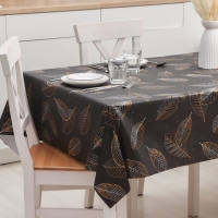 Клеёнка на стол &laquo;Искусство&raquo;, на тканевой основе, рулон 20 метров, ширина 137 см