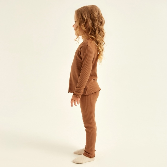 Пижама детская SL HOME р 38 (146-152), кофейный