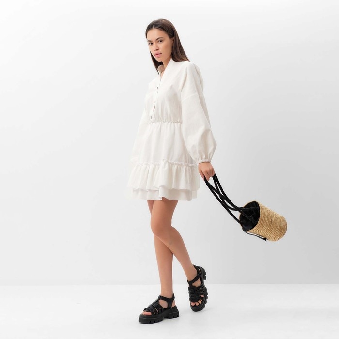 Платье женское MIST Summer time, р. 44-46, белый