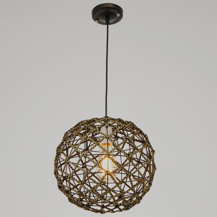 Светильник BayerLux 1648/1 E27 40Вт черный 29х29х27 см